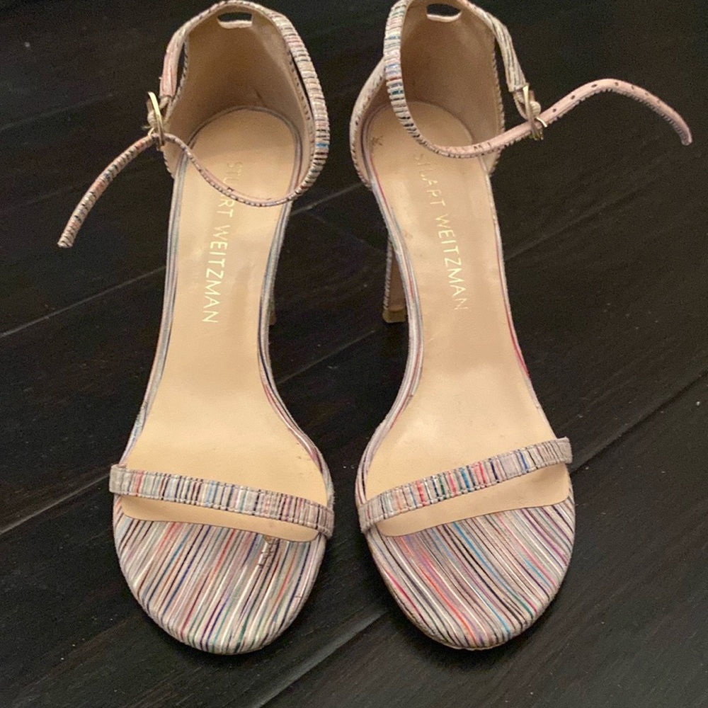 Stuart weitzman nudistsong size 6 multicolored